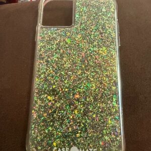 Glitter iPhone 12 case. EUC